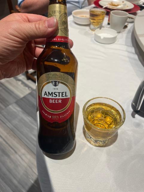 Amstel Beer 3.3%, Tsingtao Brewery (Tsingtao) / 青岛啤酒, China