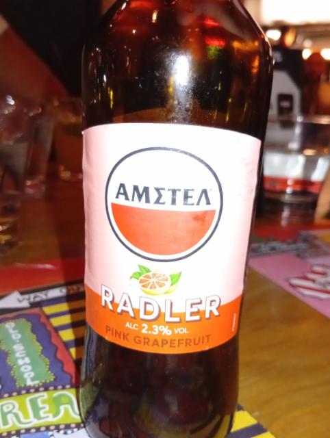 Amstel radler pink grapefruit 2.3%, Amstel Bier (Heineken), Netherlands