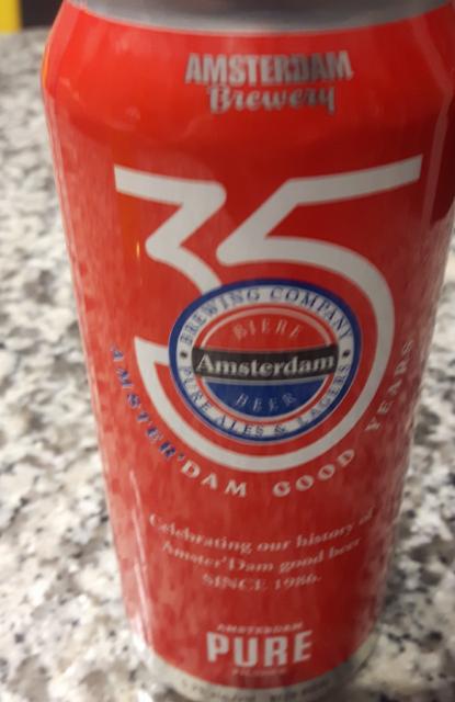 Pure Pilsner 5.2%, Amsterdam Brewing Company, Canada