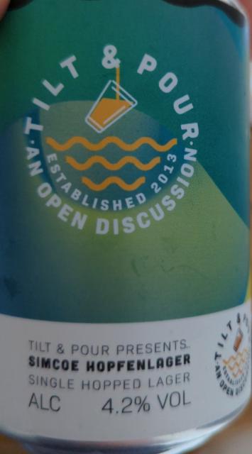 an open discussion 4.2%, Tilt & Pour, Northern Ireland