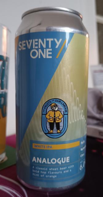 analogue 6.0%, 71 Brewing, Scotland