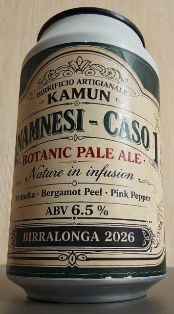Anamnesi - Caso 1 6.5%, Kamun, Italy