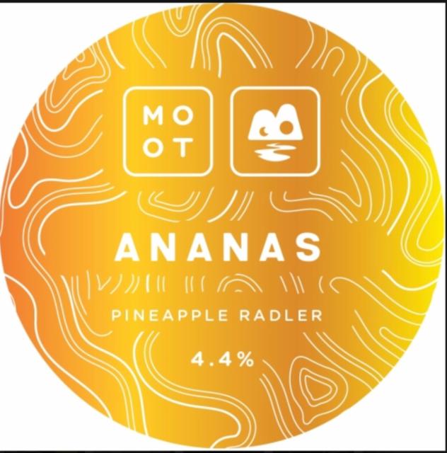 ananas 4.4%, Moot Brew Co, England