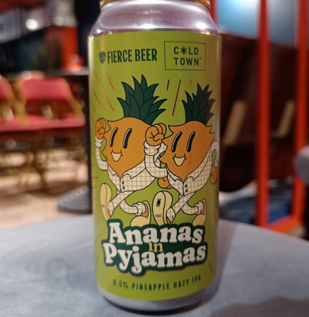 Ananas in Pyjamas 6.5%, Fierce Beer Ltd, Scotland