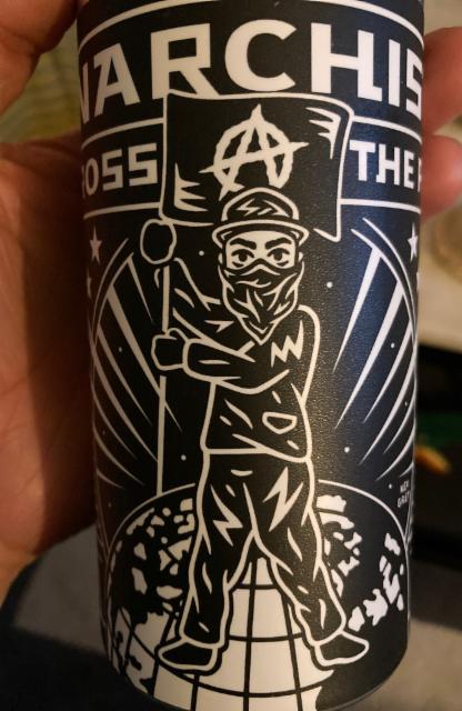 Anarchists across the pond 6.9%, Black Iris Brewery, England