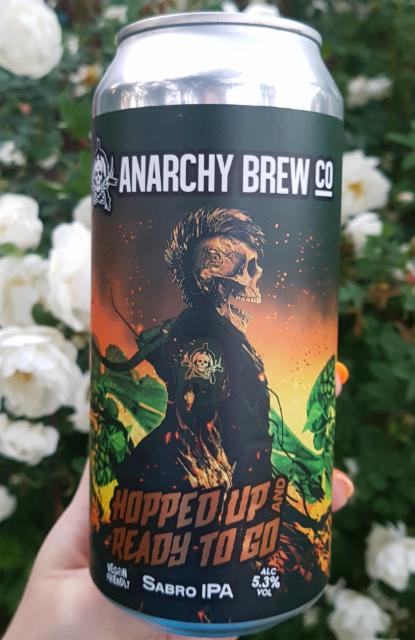 Hopped Up And Ready To Go 5.3%, Anarchy Brew Co., England