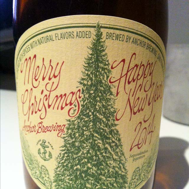 Merry Christmas & Happy New Year (2014) 5.5%, Anchor Brewing Company, United States