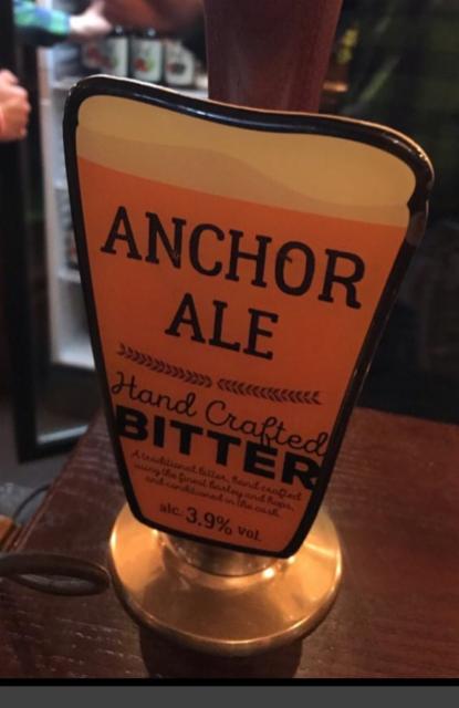 Anchor Ale 3.9%, Cliff Quay Brewery, England