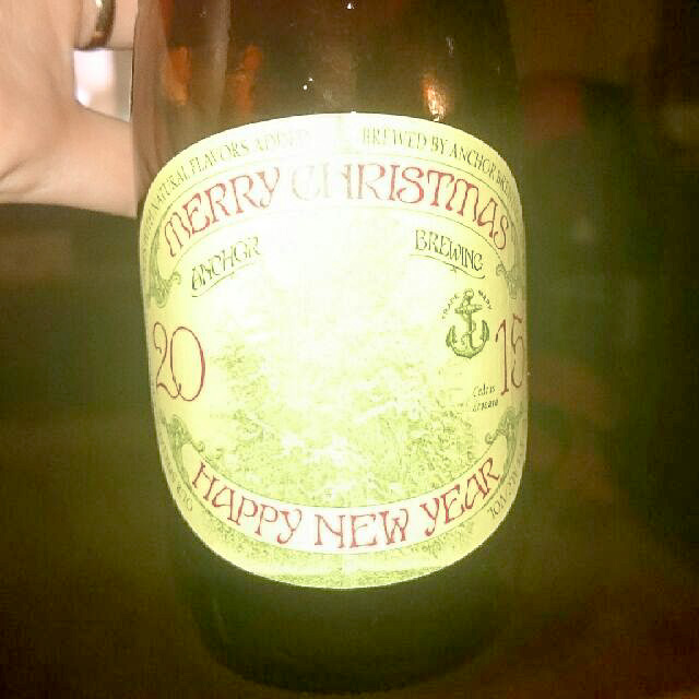 Merry Christmas & Happy New Year (2015) 5.5%, Anchor Brewing Company, United States