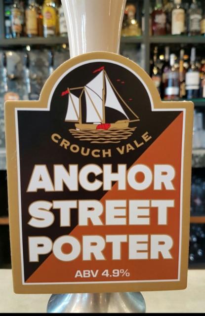 Anchor Street Porter 4.9%, Crouch Vale Brewery, England