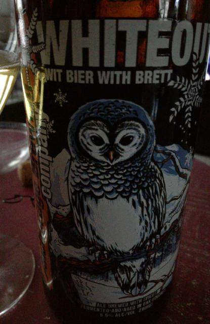 Whiteout Wit Bier 6.5%, Anchorage Brewing Company, United States