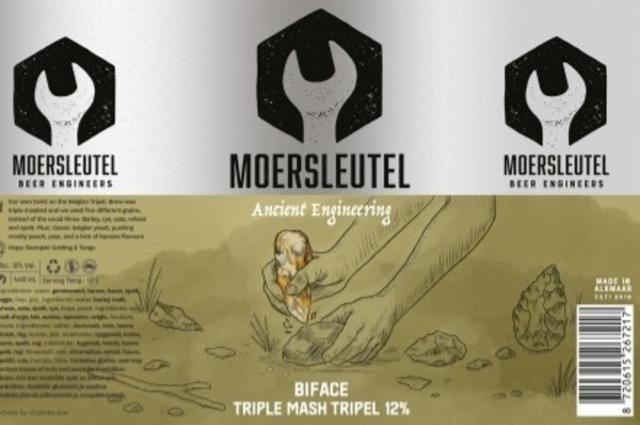 Ancient Engineering: Biface 12.0%, Brouwerij De Moersleutel, Netherlands