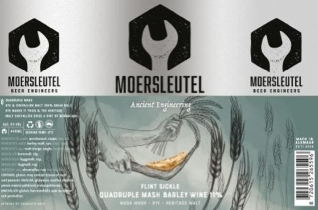 Ancient Engineering: Flint Sickle 11.0%, Brouwerij De Moersleutel, Netherlands