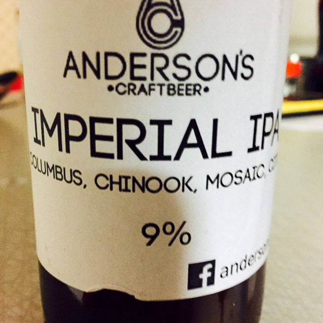 Imperial IPA 9.0%, Anderson Valley, United States