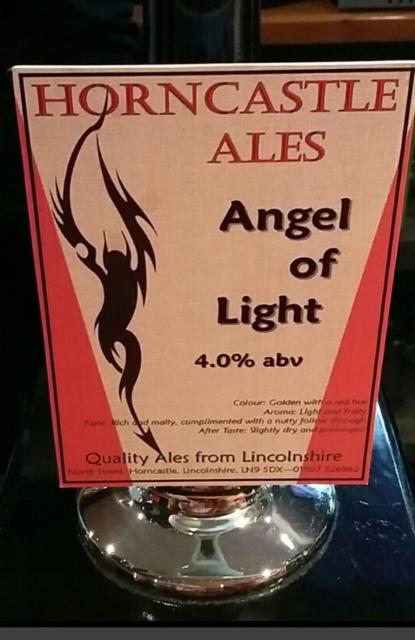 Angel Of Light 4.0%, Horncastle Ales, England