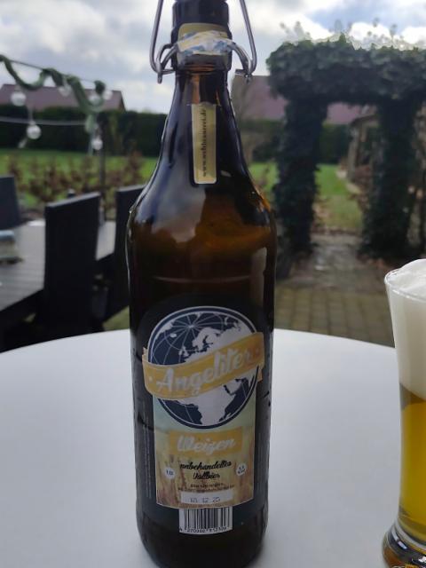 Angeliter Weizen 5.5%, Angeliter Weltbrauerei, Germany