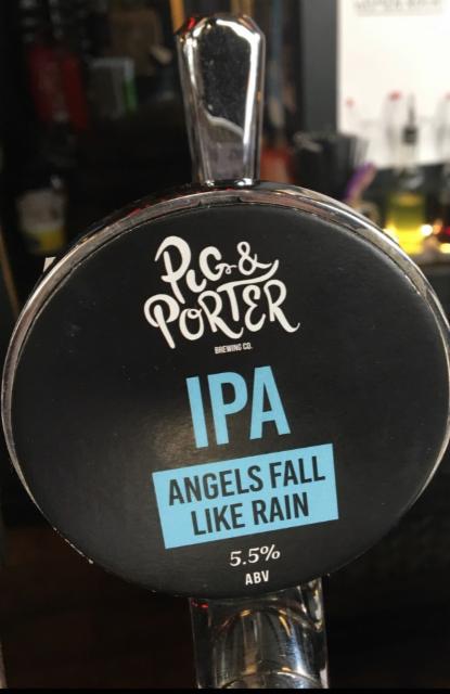 Angels Fall Like Rain 5.5%, Pig & Porter Brewing Co., England