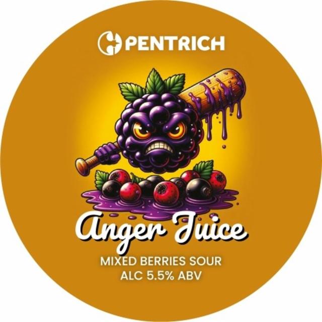 Anger Juice 5.5%, Pentrich Brewing, England
