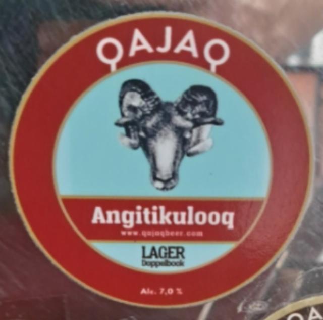 Angitikulooq Lager / Doppelbock 7.0%, Qajaq Brewery, Greenland