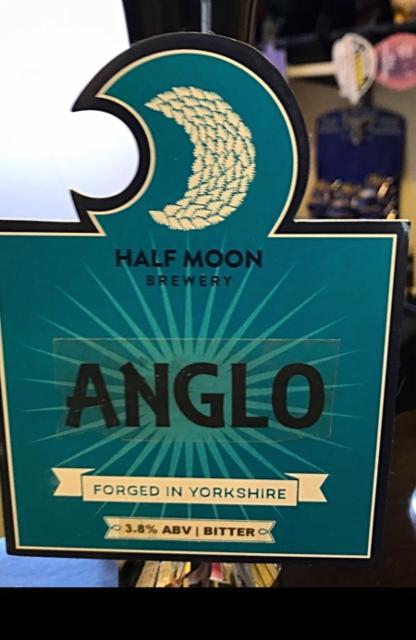 Anglo 3.8%, Half Moon Brewery, England