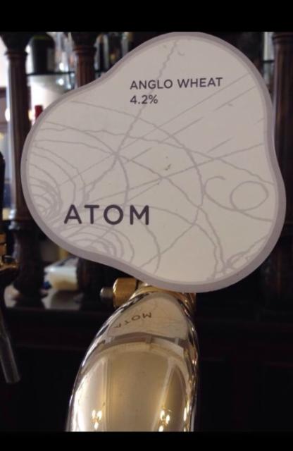 Anglo Wheat 4.2%, Atom Beers, England