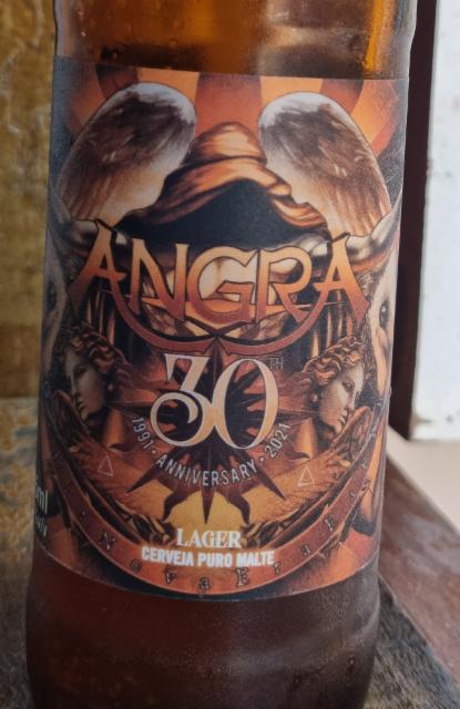 angra 30th anniversary 4.5%, Cervejaria Santa Catarina, Brazil