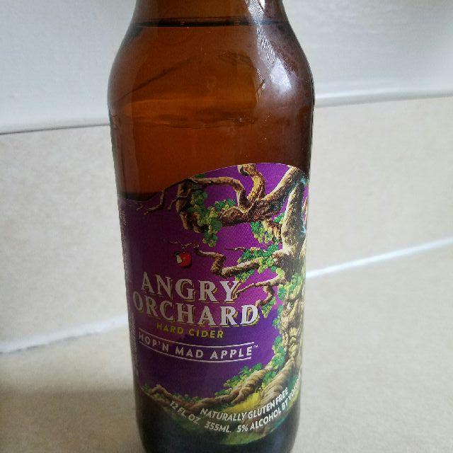 Angry Orchard Hop'N Mad Apple 5.0%, Angry Orchard (Boston Beer Company), United States