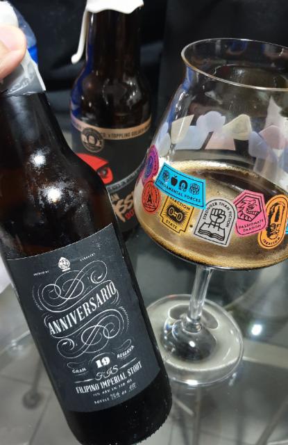 anniversario (2019) 11.0%, Cebruery Artisanal Ales, Philippines