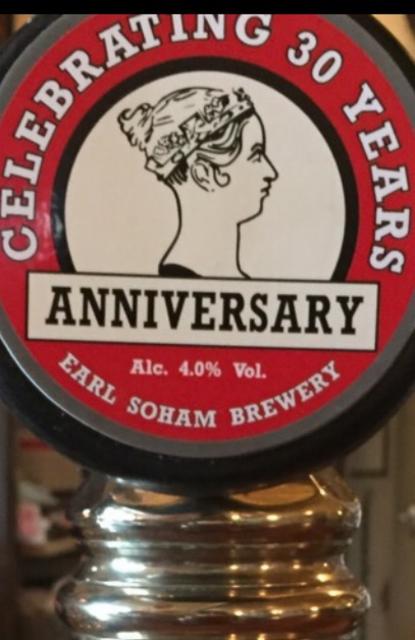 Anniversary 4.0%, Earl Soham Brewery, England