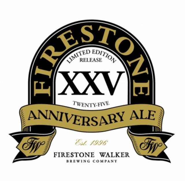 Anniversary Ale XXV (25) Ale (2021) 11.5%, Firestone Walker Brewing (Duvel Moortgat), United States
