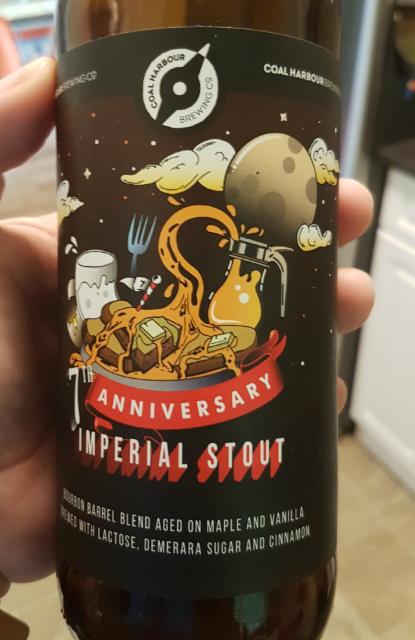 Anniversary Imperial Stout 9.2%, Coal Harbour Brewing Company, Canada