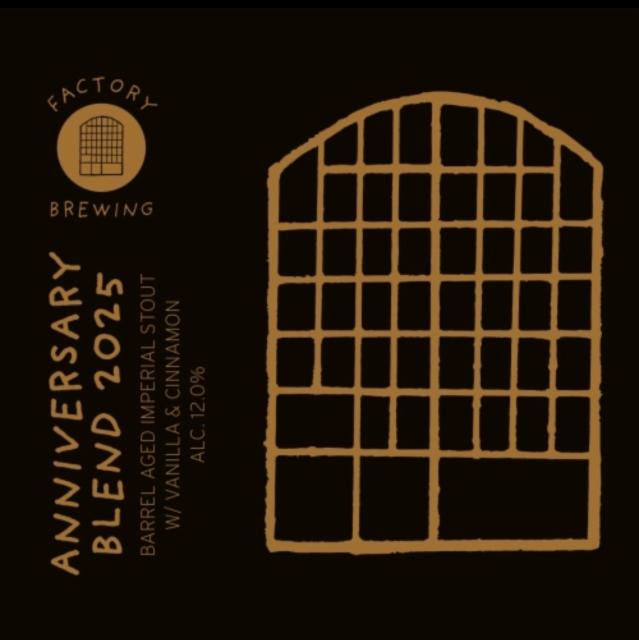 Anniversary Blend 2025 12.0%, Factory Brewing, Finland