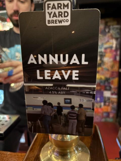 Annual Leave, Farm Yard Brew Co.
