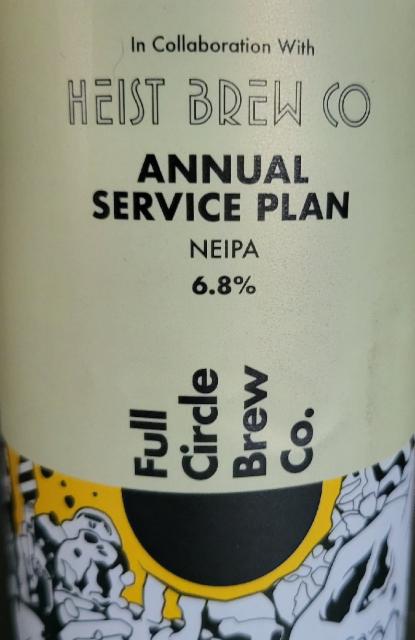 annual service plan 6.8%, Full Circle Brewing Co., United States