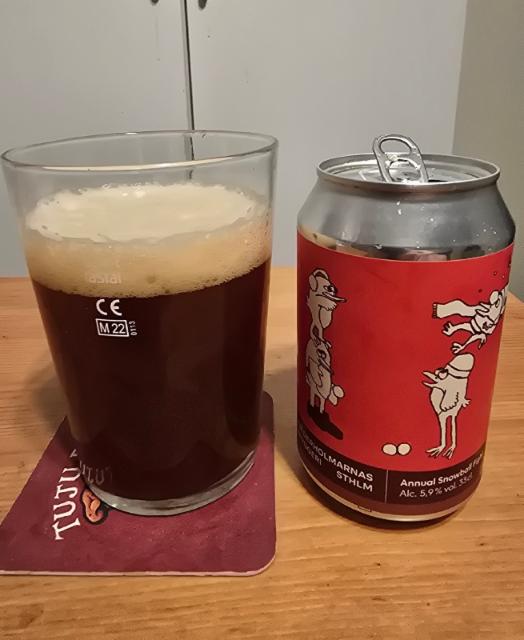 Annual Snowball Fight (Brown Ale), Fjäderholmarnas Bryggeri