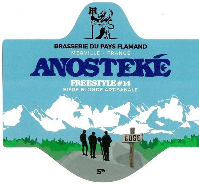 Anosteké Freestyle #14 Gose 5.0%, Brasserie Du Pays Flamand, France