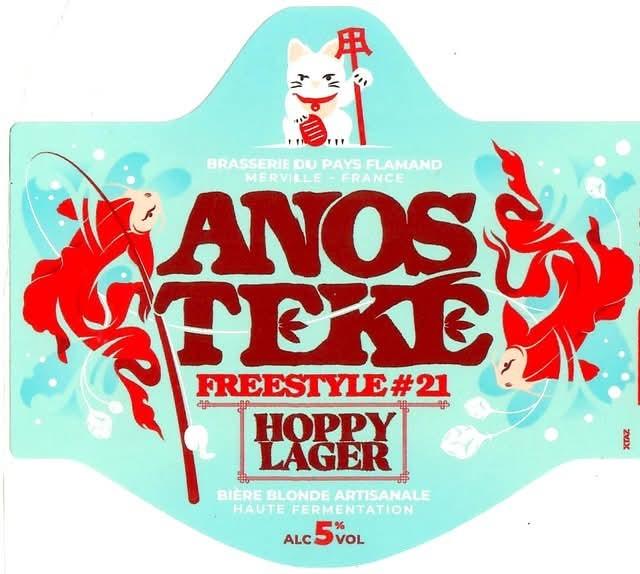 Anosteké Freestyle #21 5.0%, Brasserie Du Pays Flamand, France