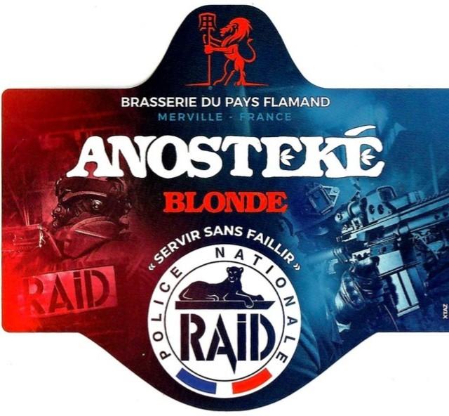 Anosteké Police Nationale Raid 6.0%, Brasserie Du Pays Flamand, France