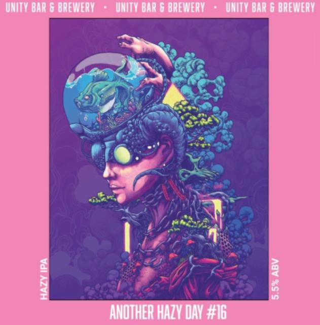 Another hazy day #16 5.5%, Unity bar & brewery, Hungary