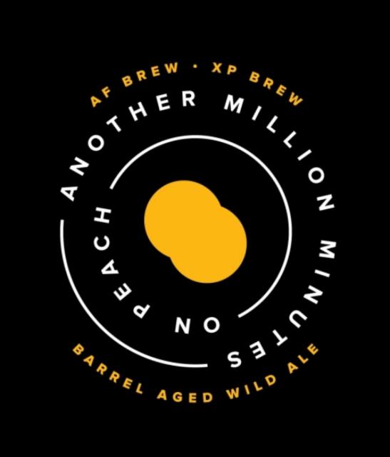 Another Million Minutes On Peach 6.5%, AF Brew, Russia