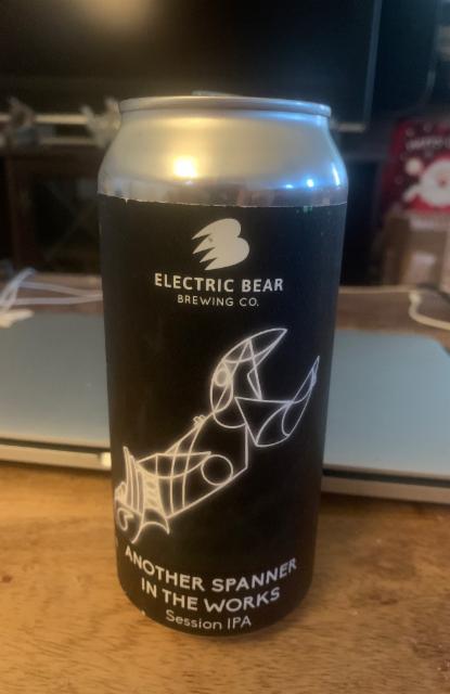 Another Spanner in the works 5.1%, Electric Bear Brewing Co., England