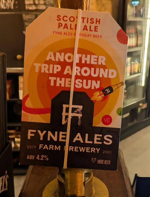 Another Trip Around The Sun 4.2%, Fyne Ales, Scotland