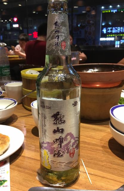 Anshan Beer 2.5%, China Resources Snow Breweries (CRB) (SABMiller) / 雪花啤酒, China