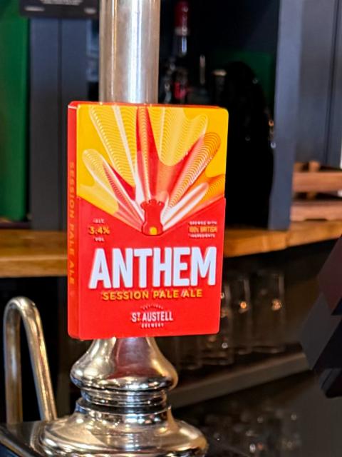 Anthem 3.4%, St Austell Brewery, England