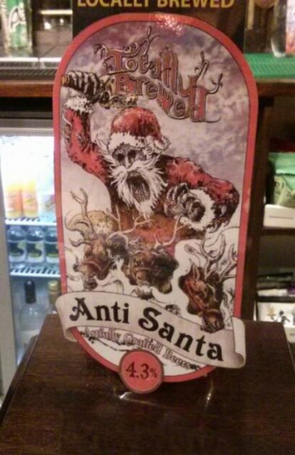 Anti Santa 4.3%, Totally Brewed Limited, England