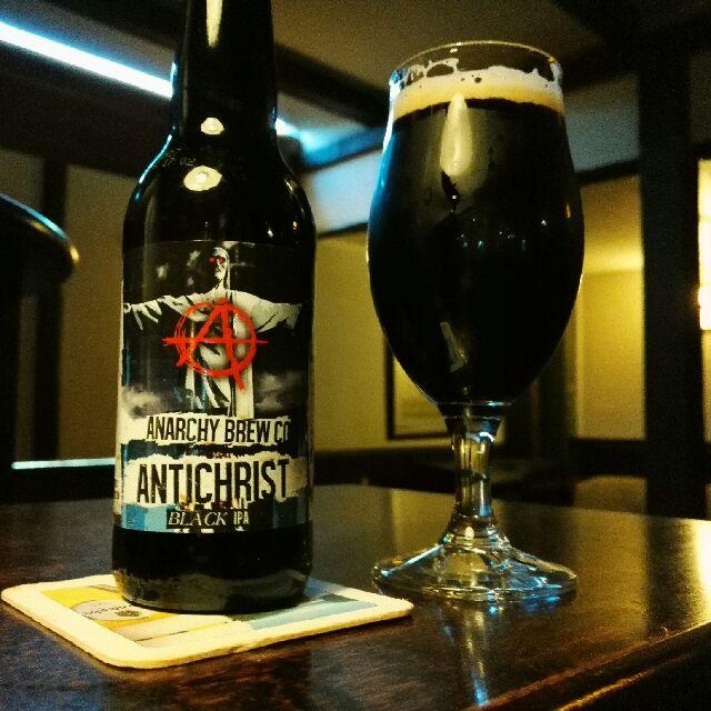 Antichrist Black IPA 6.6%, Anarchy Brew Co., England