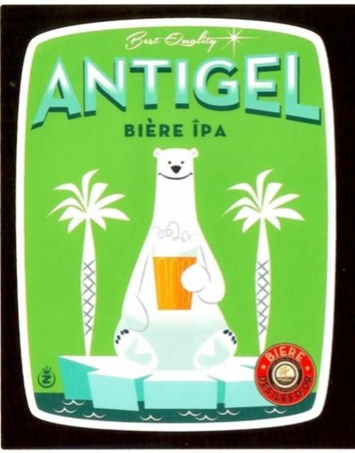 Antigel IPA 5.6%, La Bière Des Îles D'Or, France