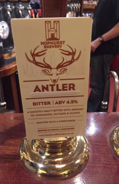 Antler 4.5%, Hophurst Brewery, England