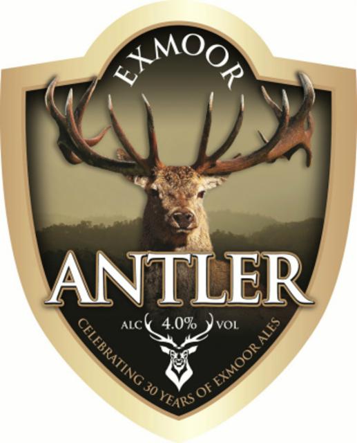 Antler 4.0%, Exmoor Brewery, England