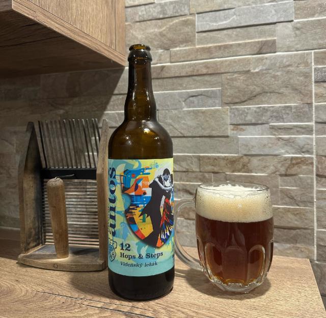 Antoś 12 hops & steps 5.5%, Pivovar Antoš, Czech Republic